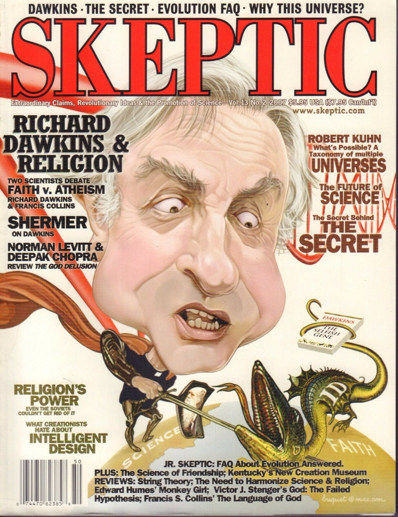 Skeptic Vol.13 No.2 2007 Richard Dawkins,Norman Levitt,Robert Kuhn 052217nonDBE2
