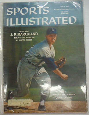 Sports Illustrated Magazine J.P. Marquand Clem Labine June 1957 051215R