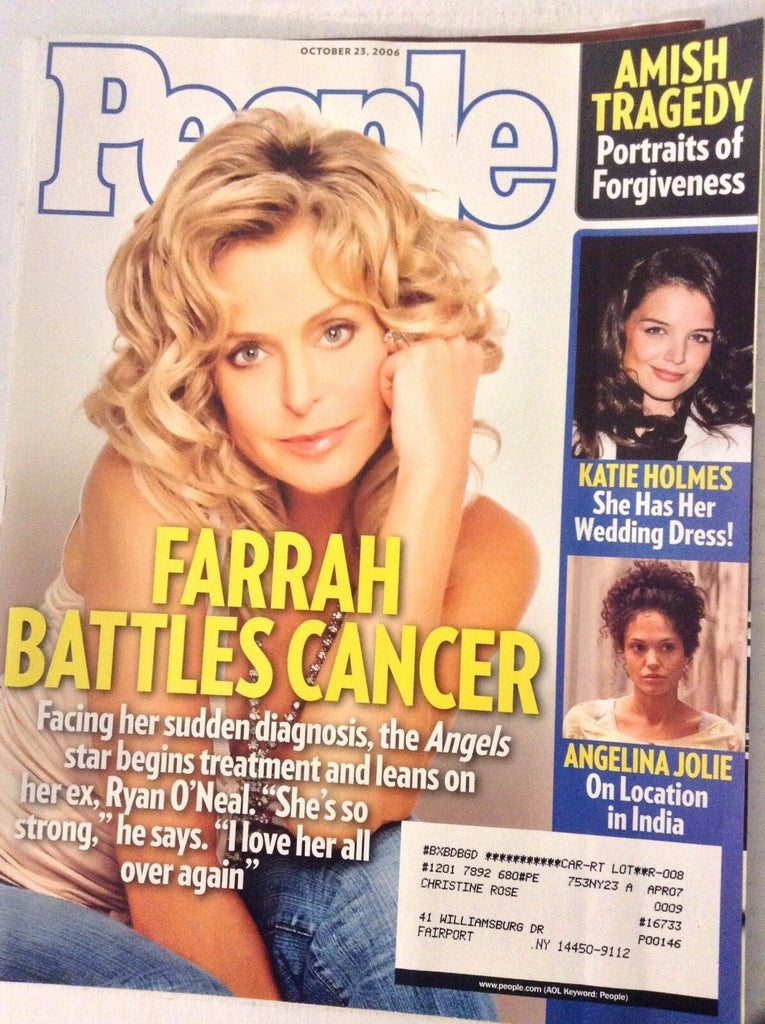 People Magazine Farrah Fawcett Battles Cancer October 23 2006 081017nonrh3