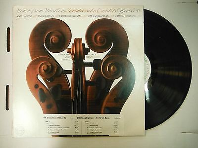 33 RPM Vinyl WLP Mendelssohn: Music From Marlboro Columbia M 35110 110414KME
