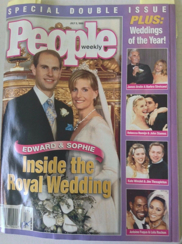 People Magazine Edward & Sophie James Brolin July 5, 1999 051117nonrh