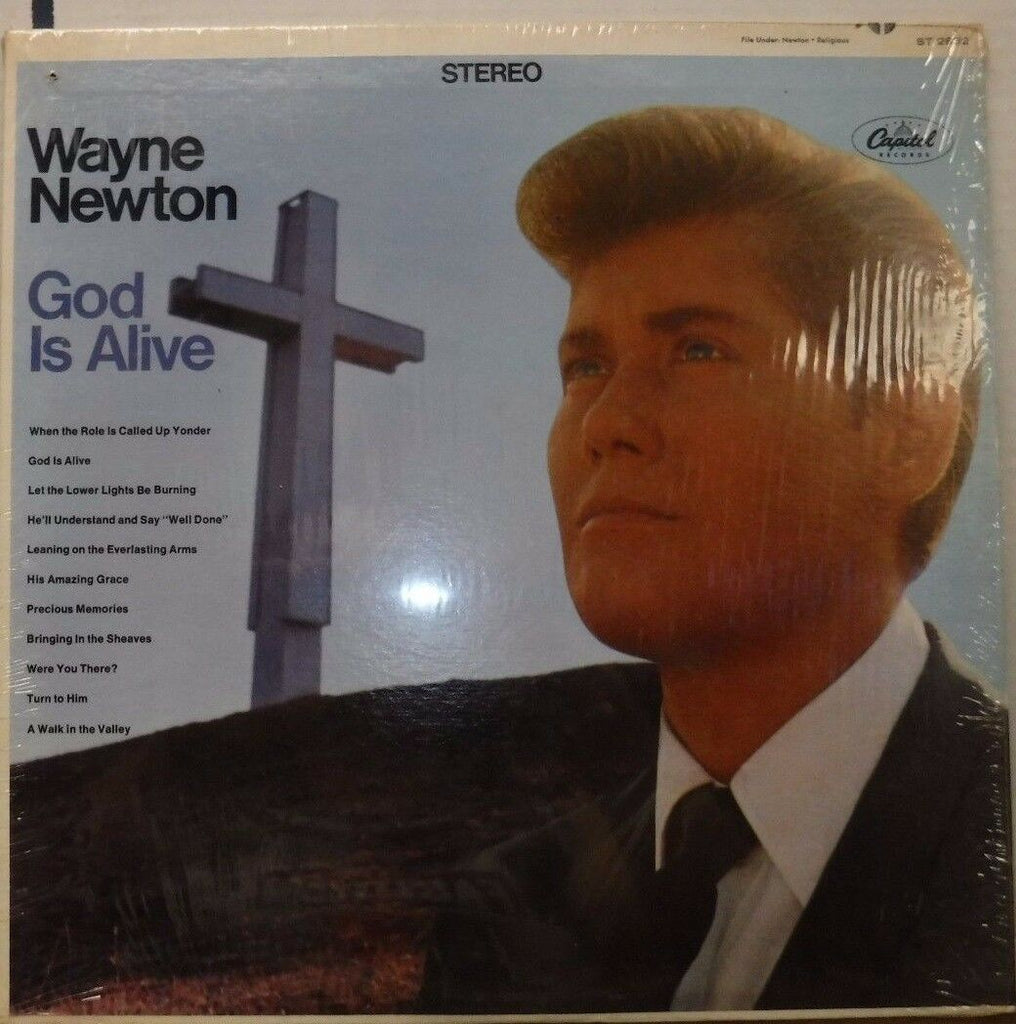 God is Alive Wayne Newton 33RPM ST-2832 100816LLE