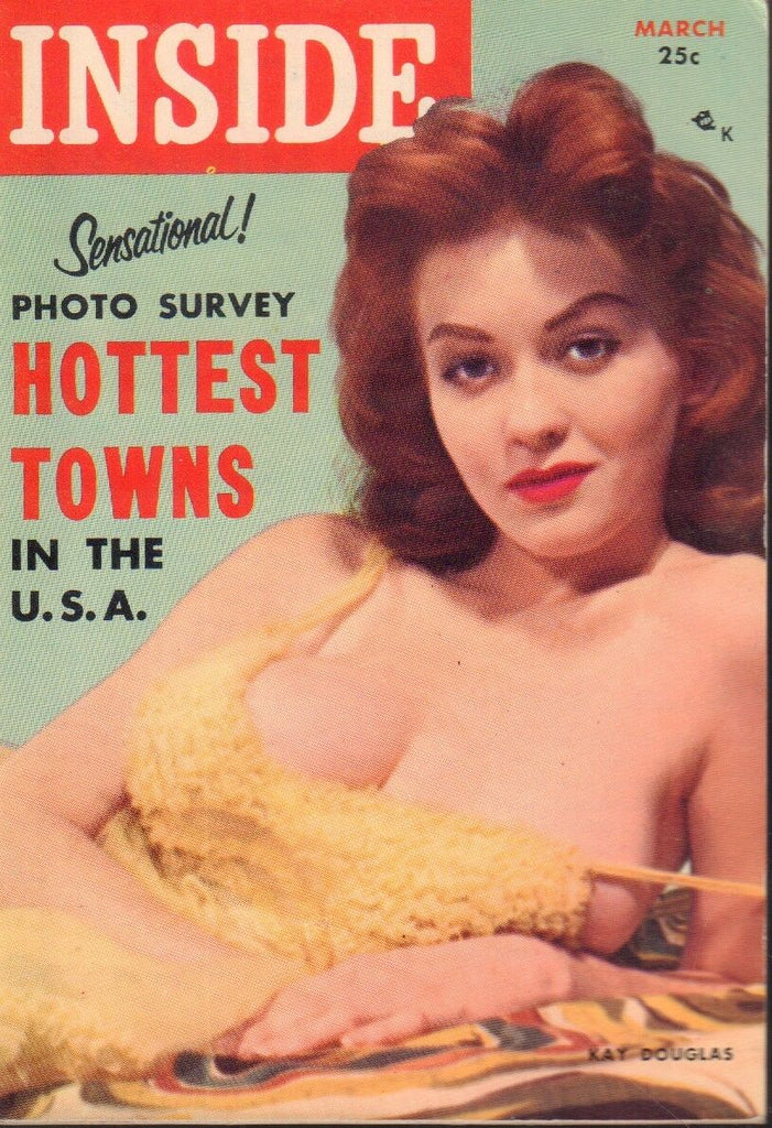Inside Digest 1958 Kay Douglas Cheesecake Pin Up 091318AME2