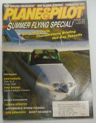 Plane & Pilot Magazine Summer Flying Special Centurion August 1991 061715R2