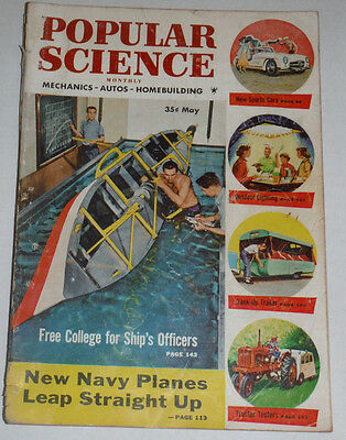 Popular Science Magazine New Navy Planes May 1954 120514R