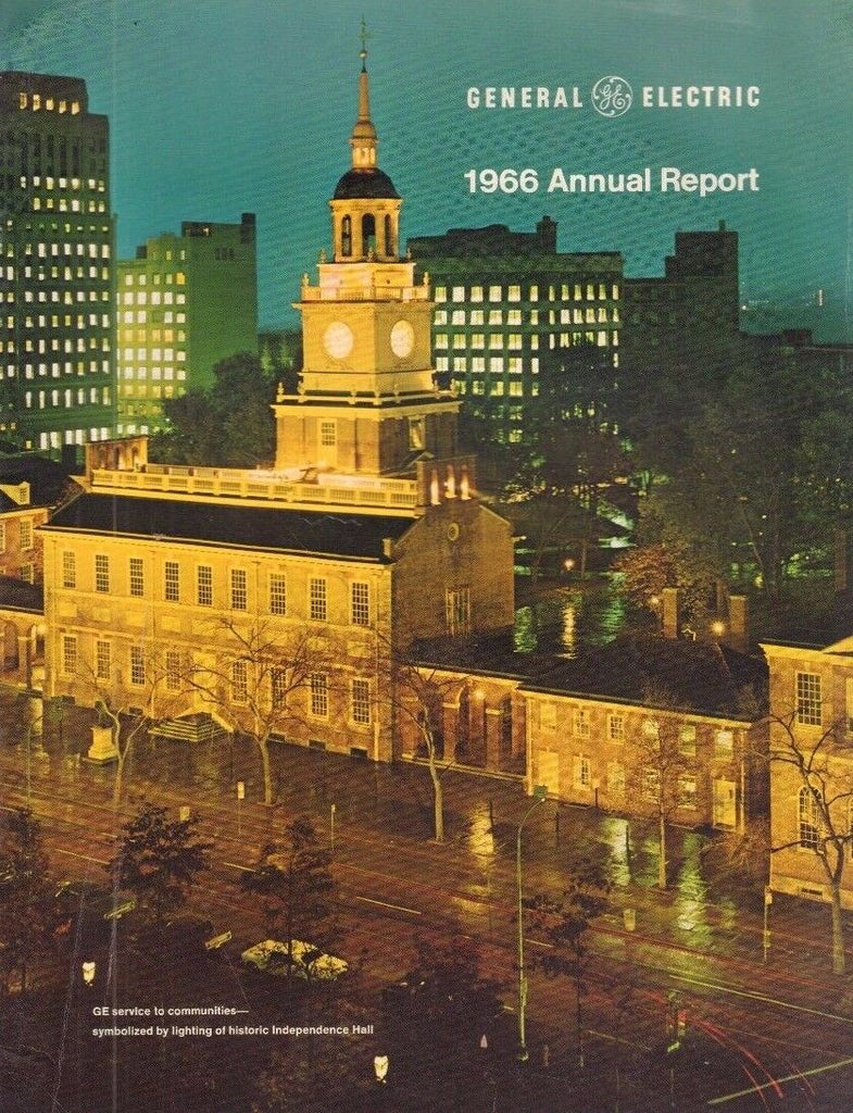 Genberal Electric 1966 Annual Report 091517DBE