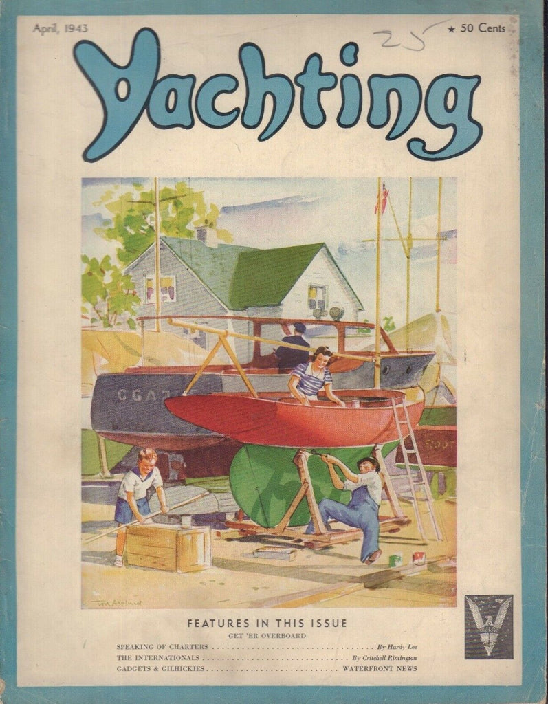 Yachting Magazine Speaking Of Charters April 1943 032218nonr