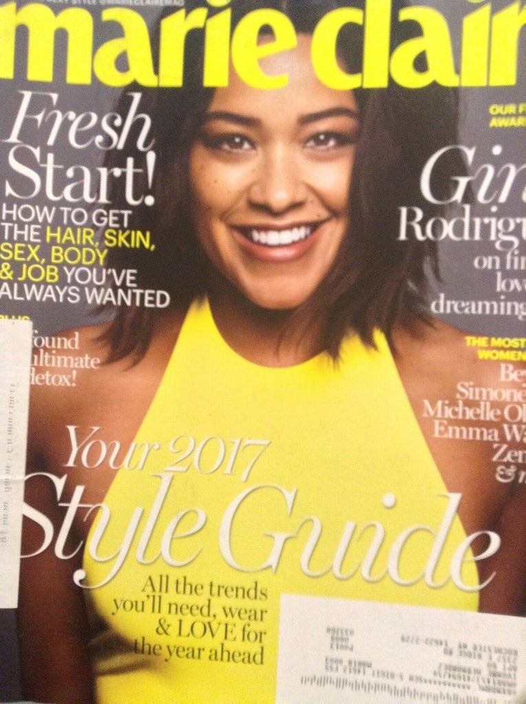 Marie Claire Magazine Gina Rodriguez January 2017 121617nonrh