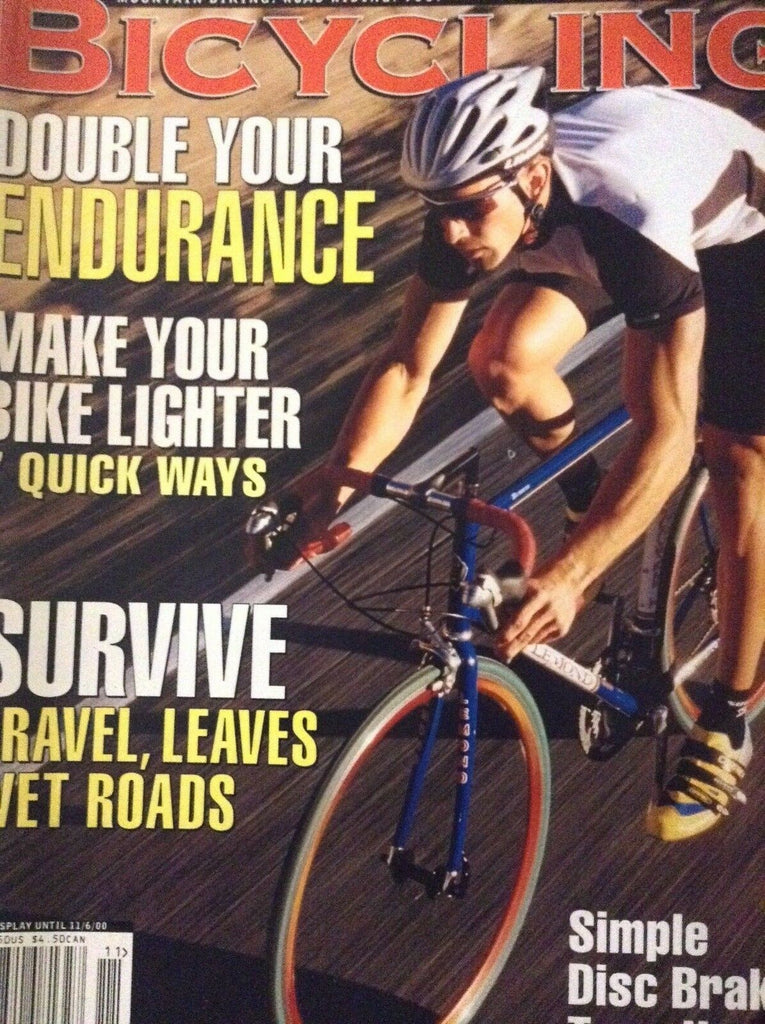 Bicycling Magazine Double Your Endurance November 2000 122418nonrh