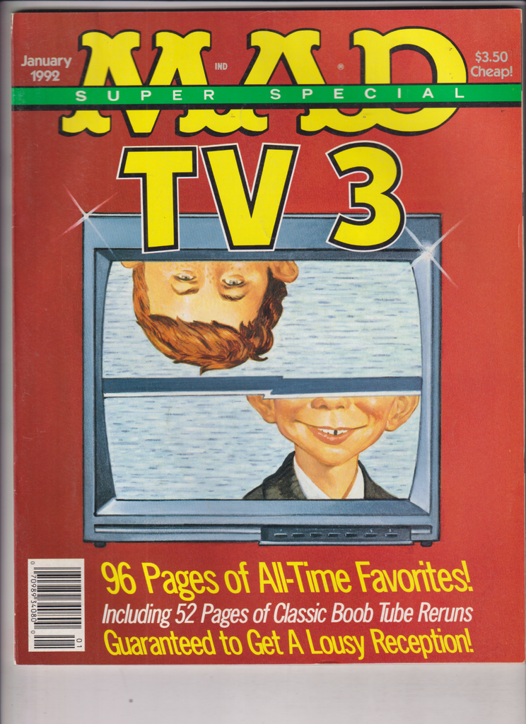 Mad Magazine Tv Special 3 All Time Favorites January 1992 121919nonr