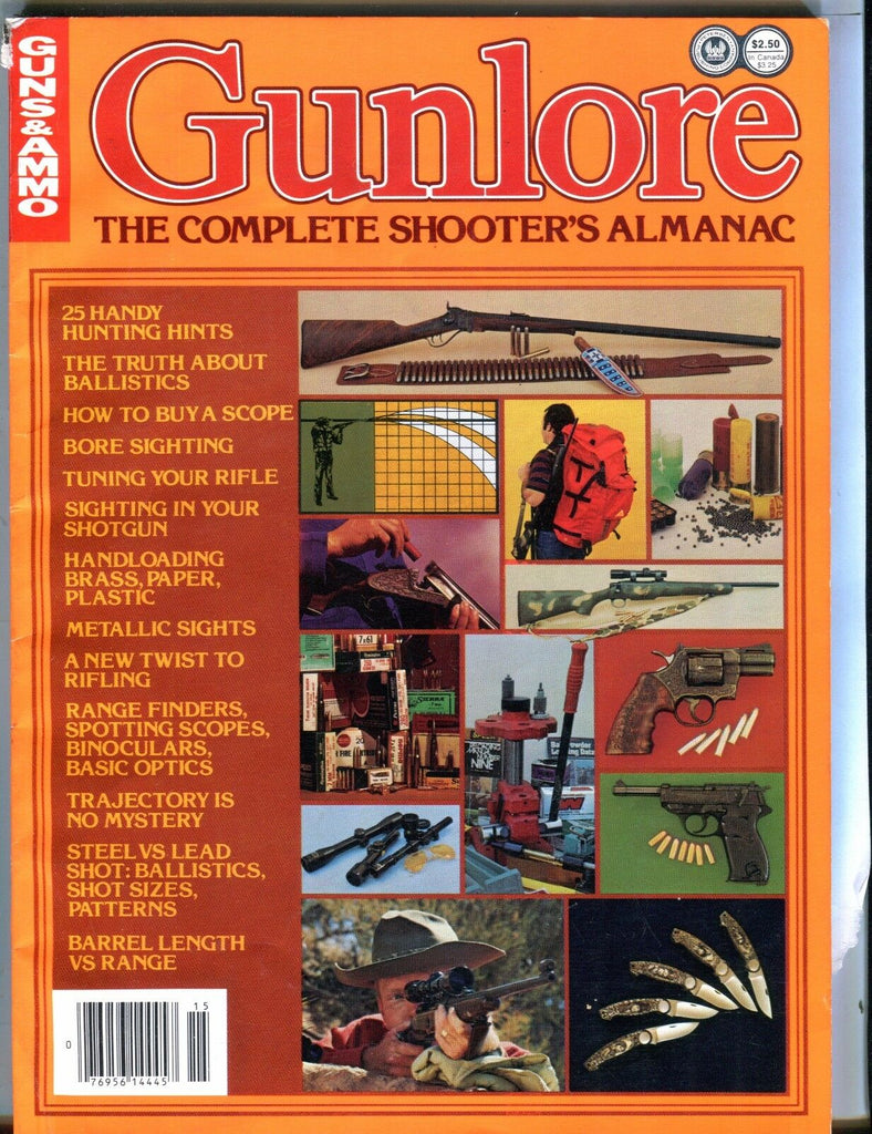 Gunlore Magazine 1981 Shooter's Almanac Magazine VG 050917nonjhe