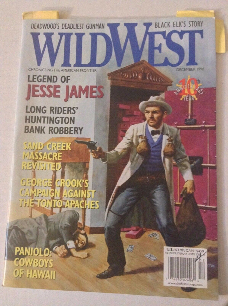 Wild West Magazine Jesse James Huntington Bank Robs December 1998 051117nonrh2