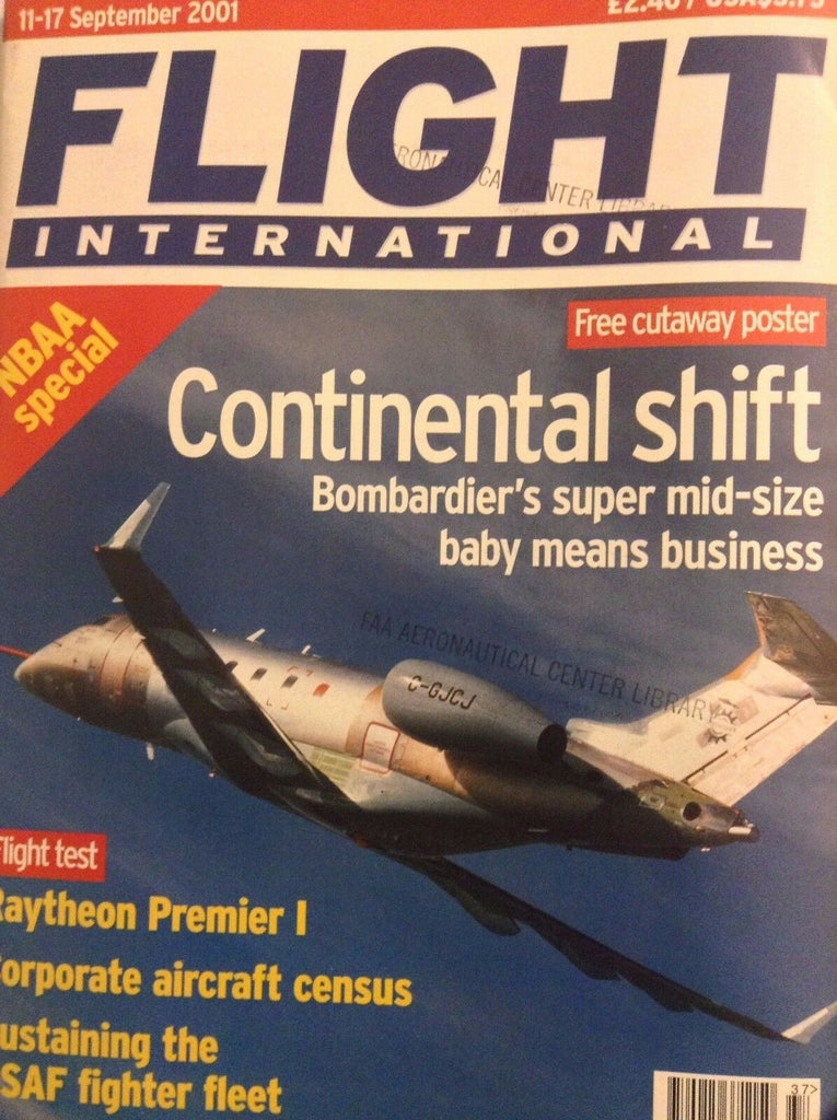 Flight International Magazine Continental Shift September 2001 FAL 091717nonrh