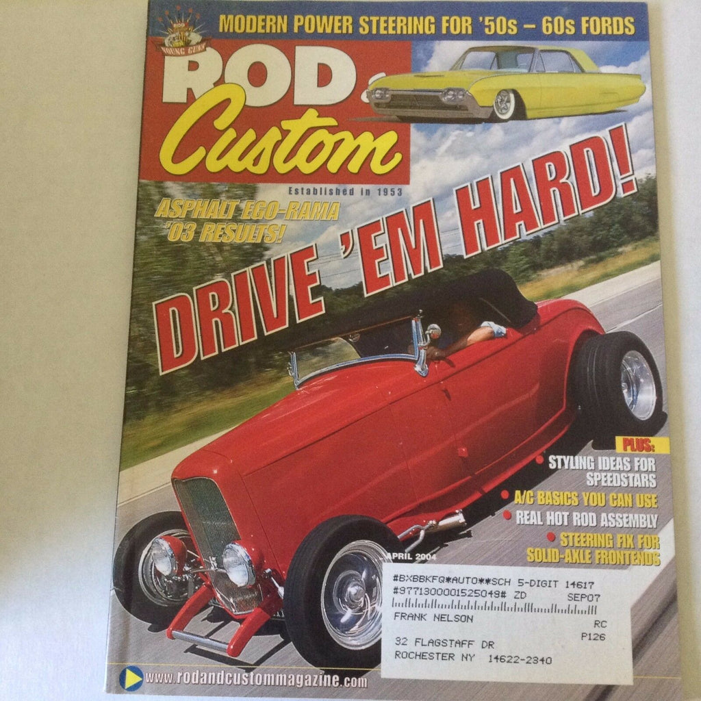 Rod & Custom Magazine Asphalt Ego-Rama Styling Ideas April 2004 060717nonrh