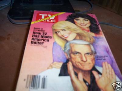 TV Guide 7/3-9 1982 Cast of Too Close for Comfort NL