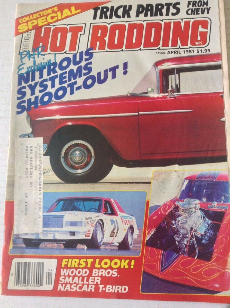 Popular Hot Rodding Magazine Nitrous Systems Shootout April 1981 042717nonrh