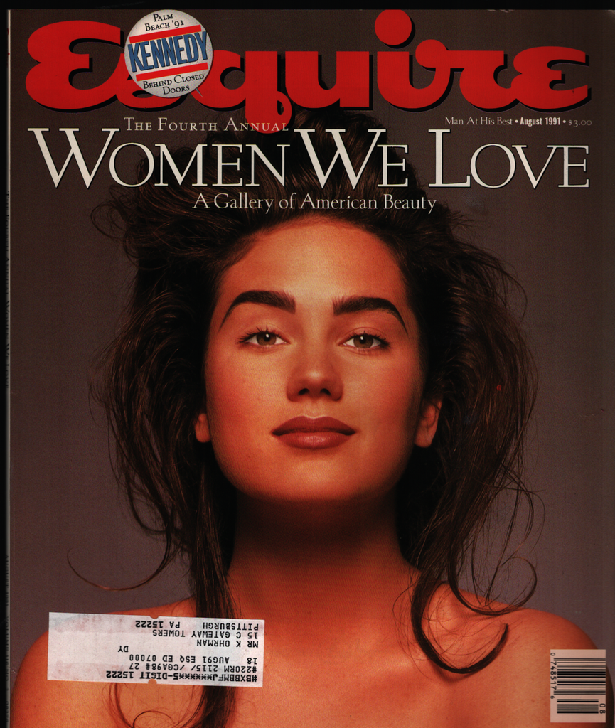 Esquire Magazine August 1991 Ted Kennedy Palm Beach 022521ame