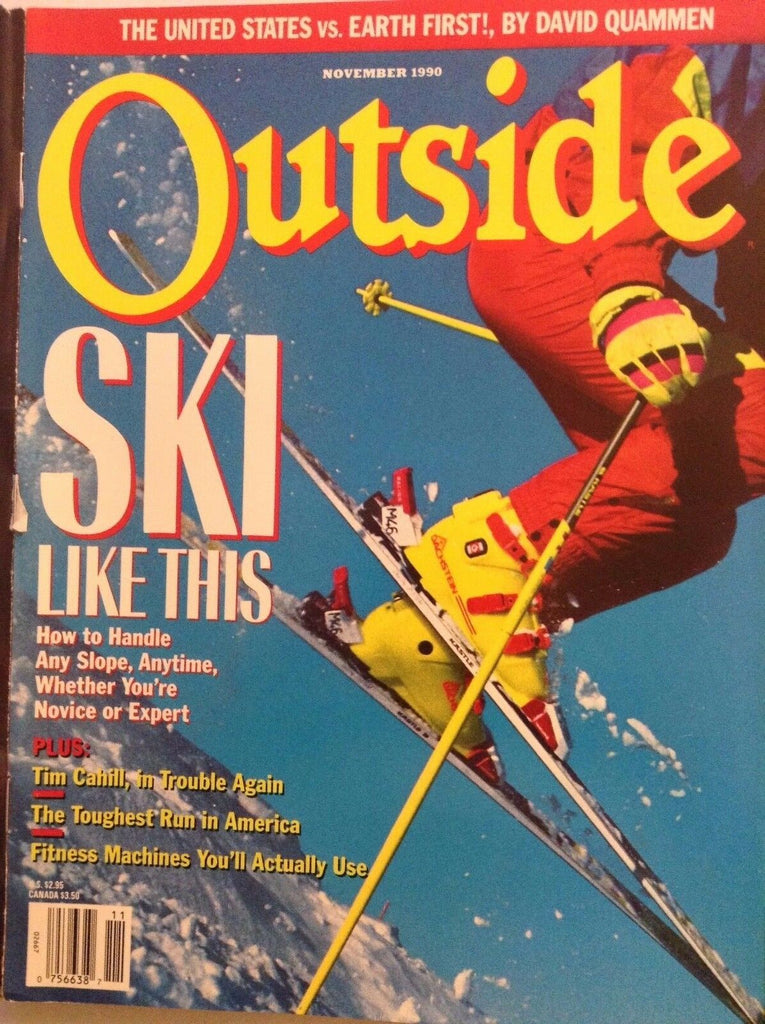 Outside Magazine Ski Like This Tim Cahill November 1990 110717nonrh2