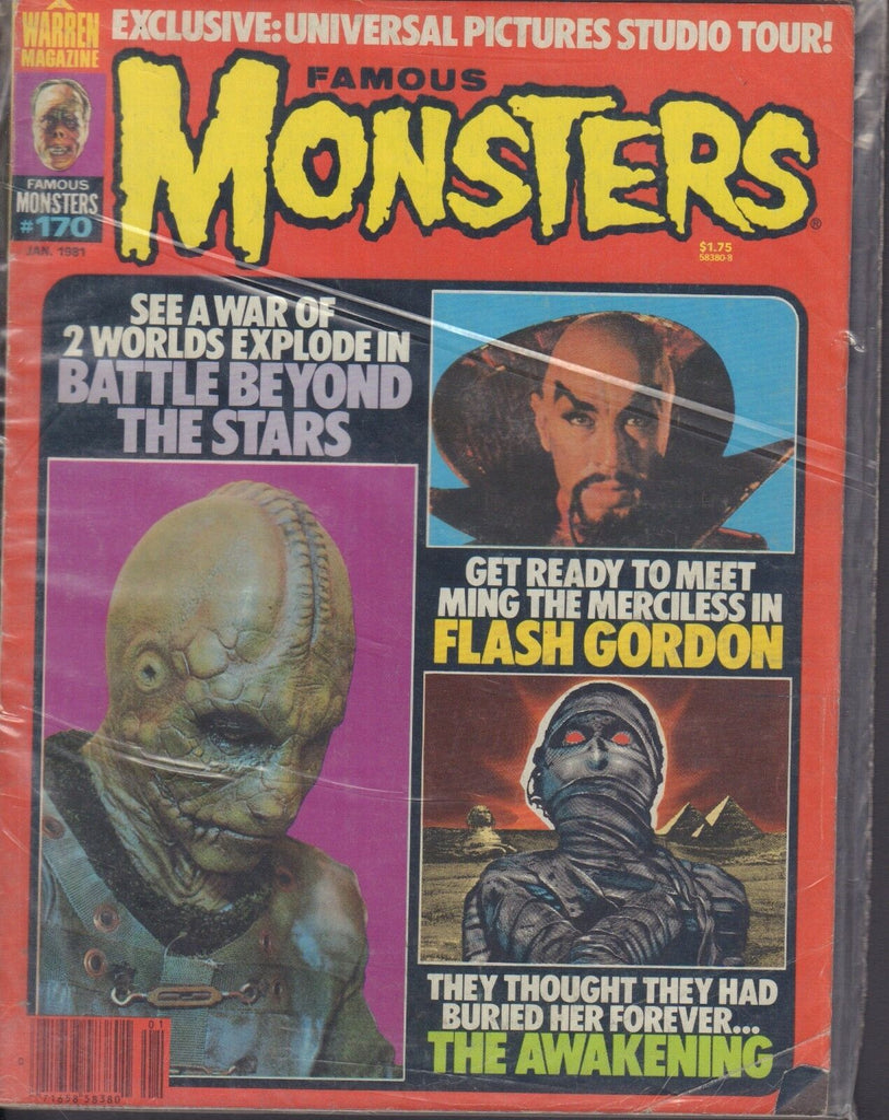 Famous Monsters January 1981 Flash Gordon The Awakening 013018DBE