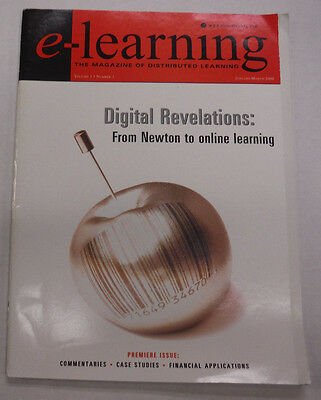E-Learning Magaziner Digital Revelations January/March 2000 FAL 071615R