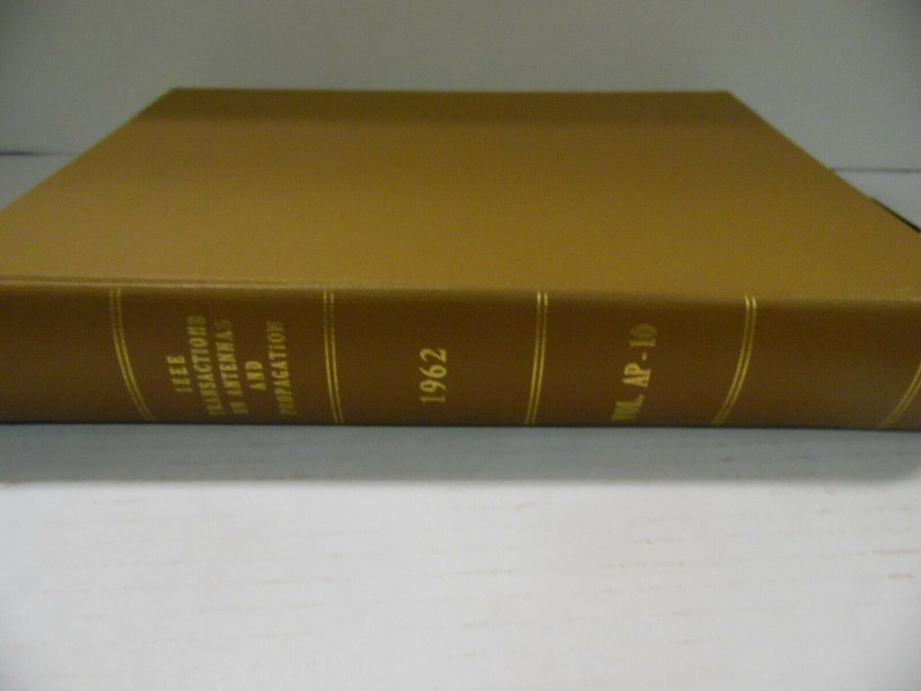 IEEE Transactions on Antennas and Propagation 1962 Bound Hardcover 111918AME3