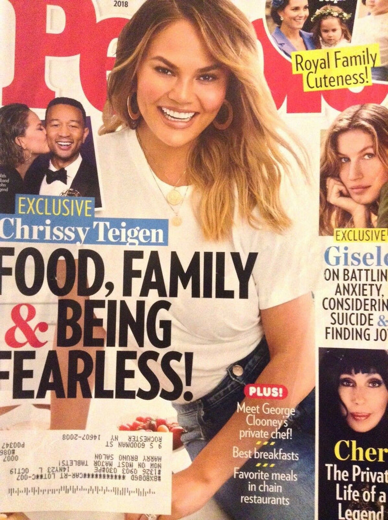 People Magazine Chrissy Teigen John Legend October 8, 2018 112618nonrh