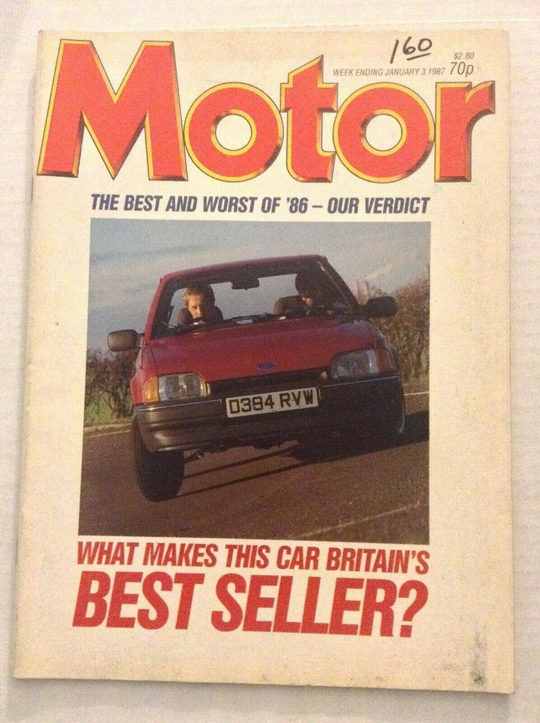 Motor Mag Britain's Best Selling car? January 3, 1987 080819nonrh