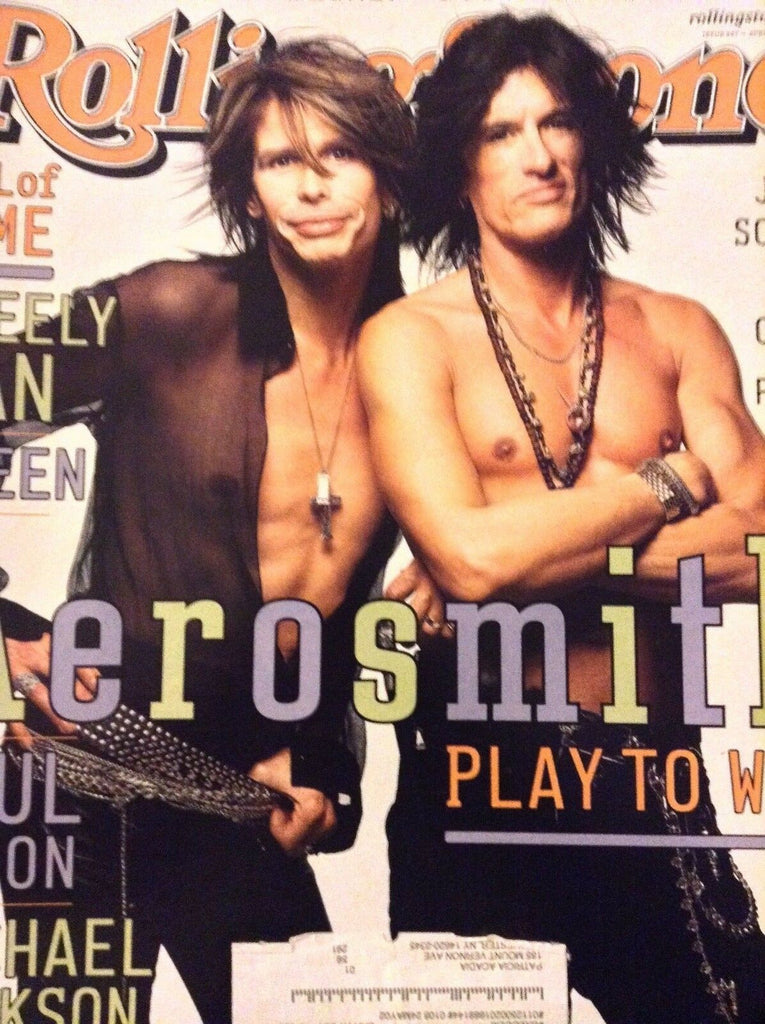 Rolling Stone Magazine Aerosmith Steely Dan April 26, 2001 121118nonrh