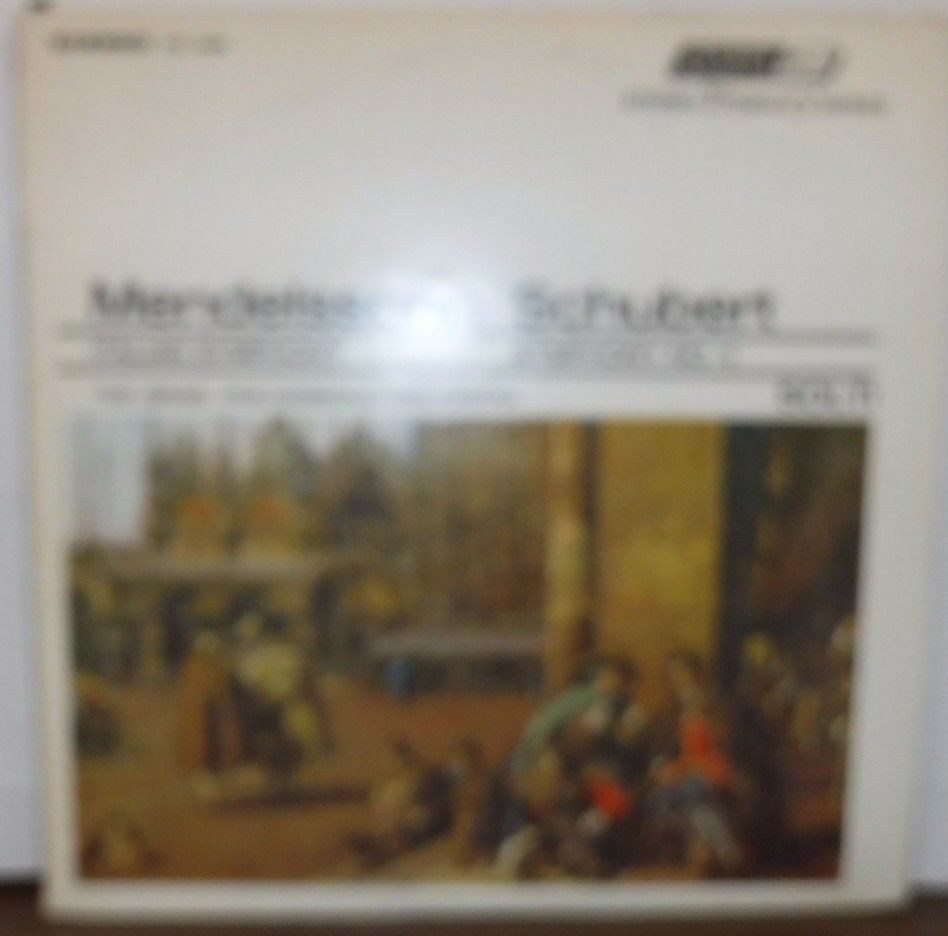 Mendelssohn/Schubert Solti Israel Philharmonica Orchesta STS-15008 101516LLE