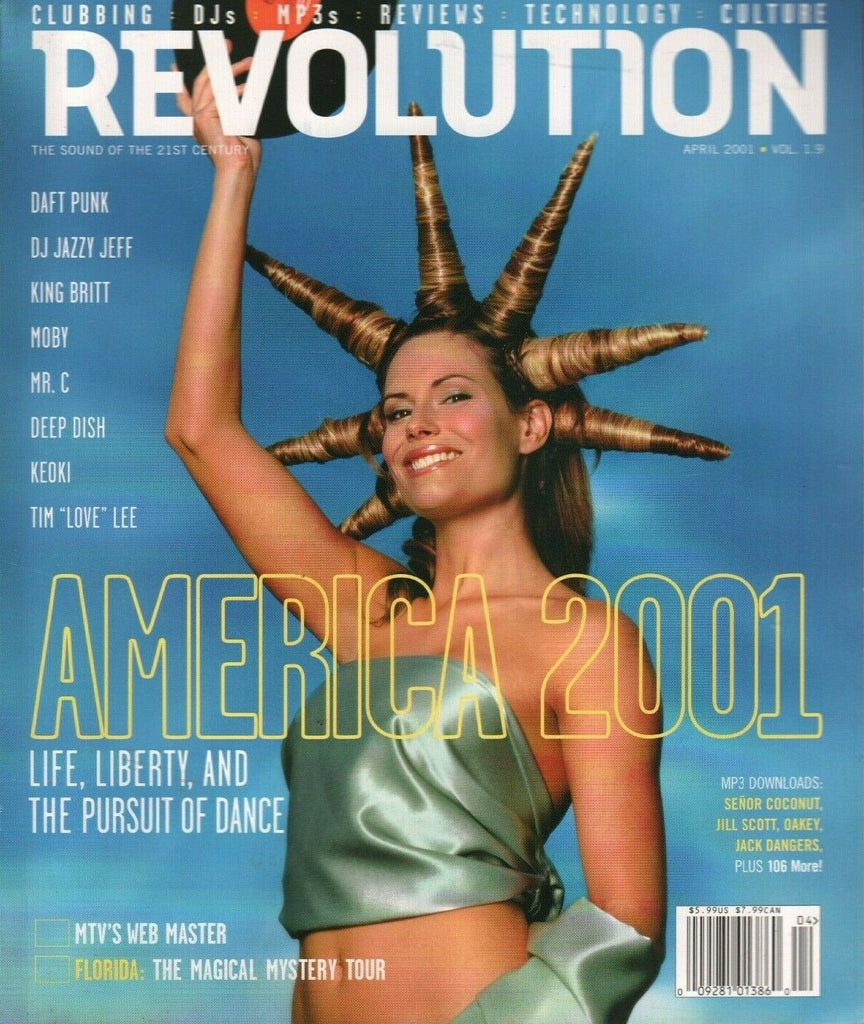 Revolution Music Magazine April 2001 Daft Punk JD Jazzy Jeff Moby 012220AME2