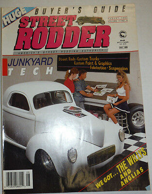 Street Rodder Magazine The Willys And Anglias August 1990 010515R