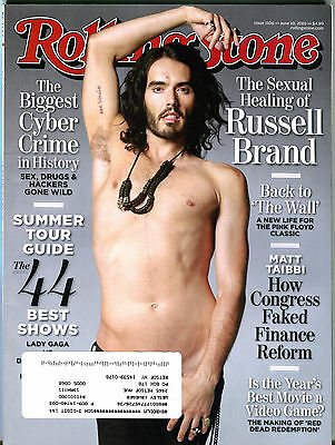 Rolling Stone Magazine June 10 2010 Russell Brand w/ ML EX 032416jhe