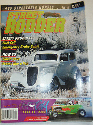 Street Rodder Magazine Fuel Cell Hot & Cold Rods January 1988 W/PM 010615R