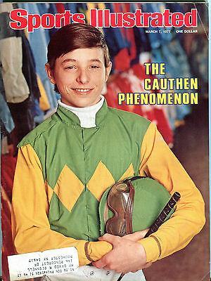 Sports Illustrated Magazine March 7, 1977 Steve Cauthen EX 010716jhe