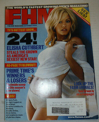 FHM Magazine Elisha Cuthbert & Victoria Pratt October 2002 WITH ML 021915r