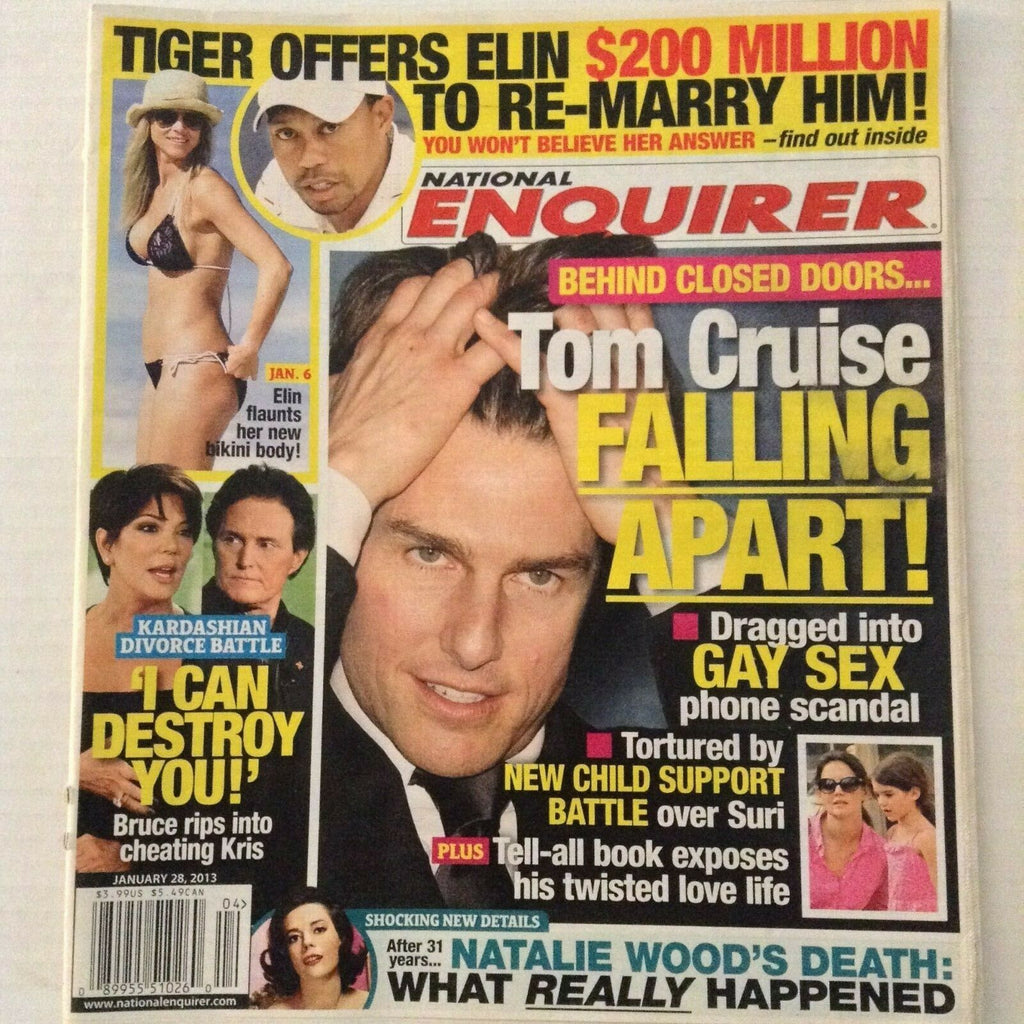 National Enquirer Tom Cruise Bruce & Kris Jenner January 28, 2013 022719nonrh