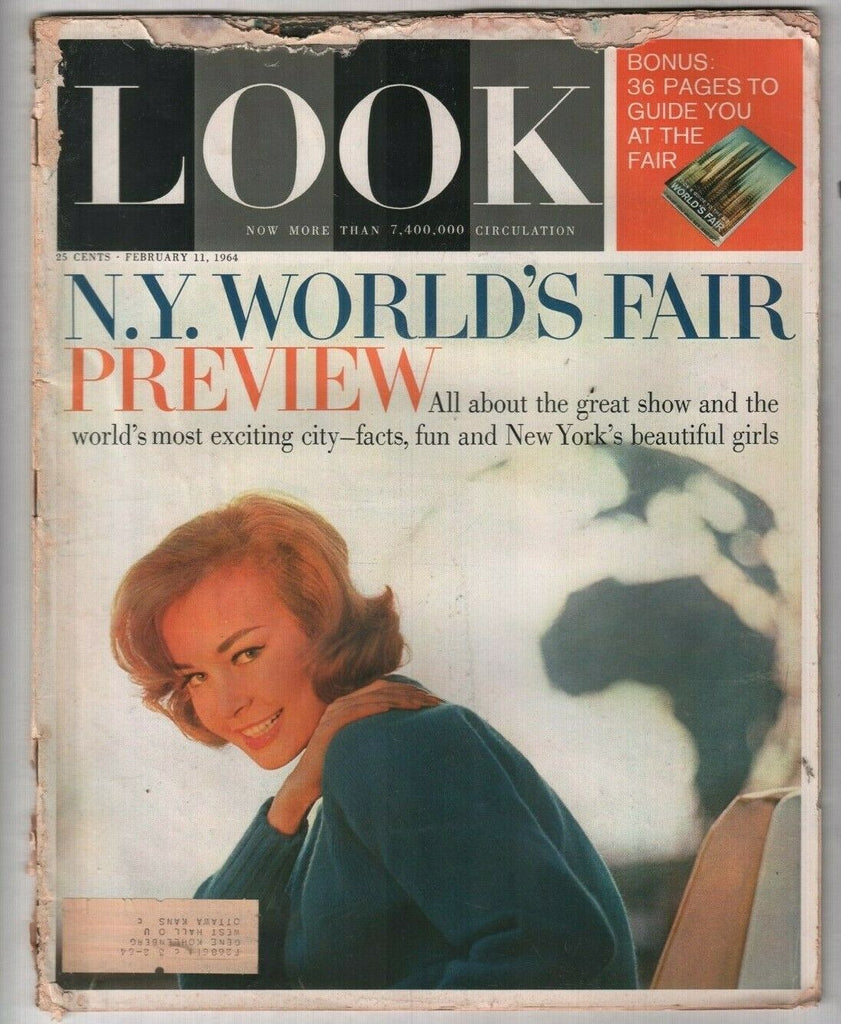 Look Mag NY's World Fair Preview February 11, 1964 010620nonr