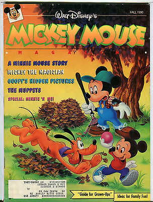 Walt Disney's Mickey Mouse Magazine Fall 1990 EX 081116jhe