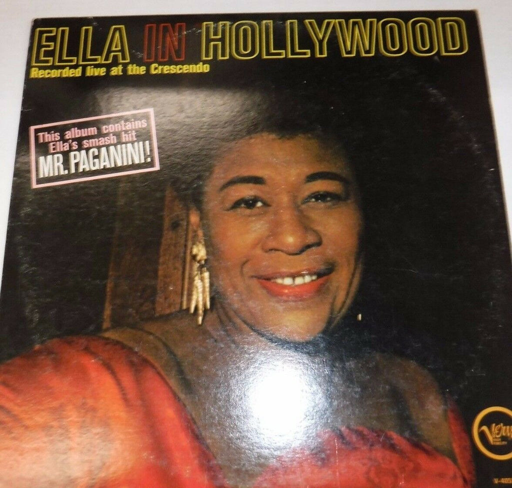 Ella In Hollywood Ella Fitzgerald 33RPM Verve Records V-4052-B 100816LLE