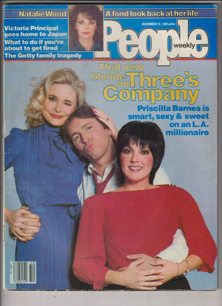 People Weekly Mag Priscilla Barnes John Ritter December 14, 1981 021020nonr
