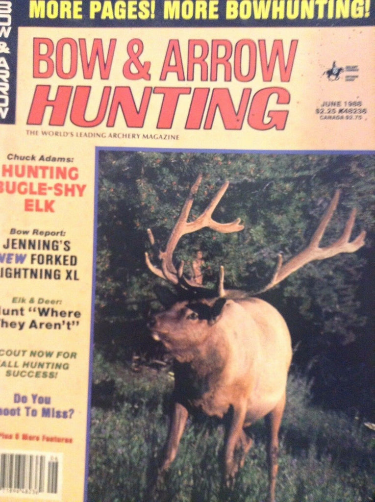 Bow & Arrow Hunting Magazine Chuck Adams June 1988 111617nonrh