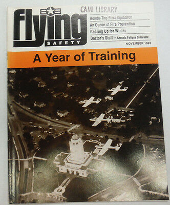 Flying Safety Magazine A Year Of Training November 1992 FAL 060115R