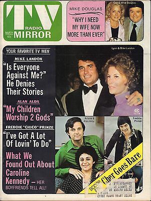 TV Radio Mirror March 1975 Mike Landon, Alan Alda w/ML VG 081616DBE2