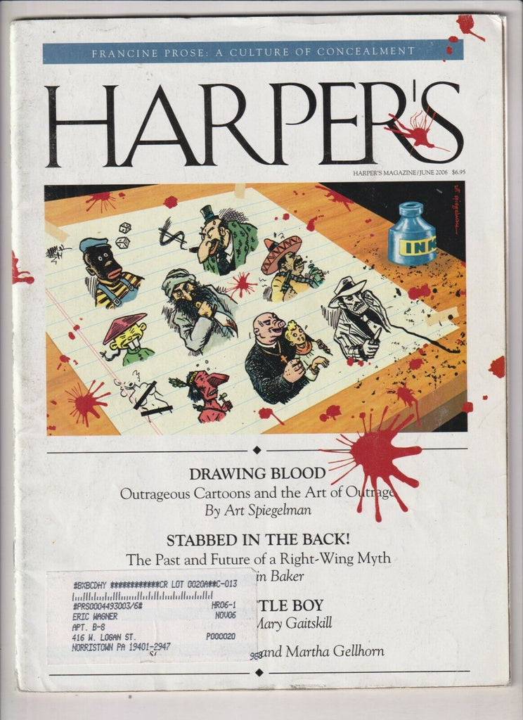 Harper's Magazine Francine Prose June 2006 032720nonrh