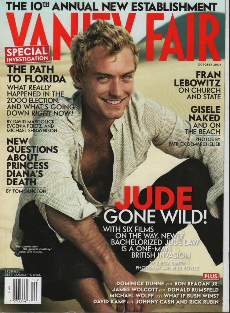 Vanity Fair October 2004 Jude Law Annie Leibovitz 070418DBE