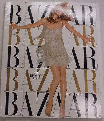 Harper's Bazaar Magazine Kate Moss The Beauty Issue May 2014 102914R1