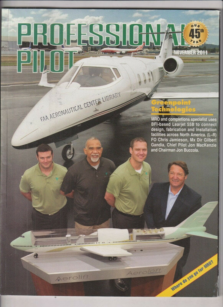 Professional Pilot Mag Greenpoint Technologies November 2011 040420nonrh