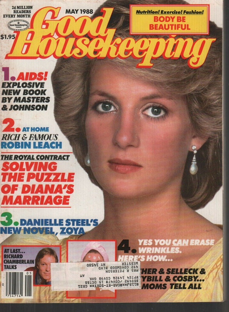 Good Housekeeping Magazine May 1988 Princess Diana Robin Leach 092619AME