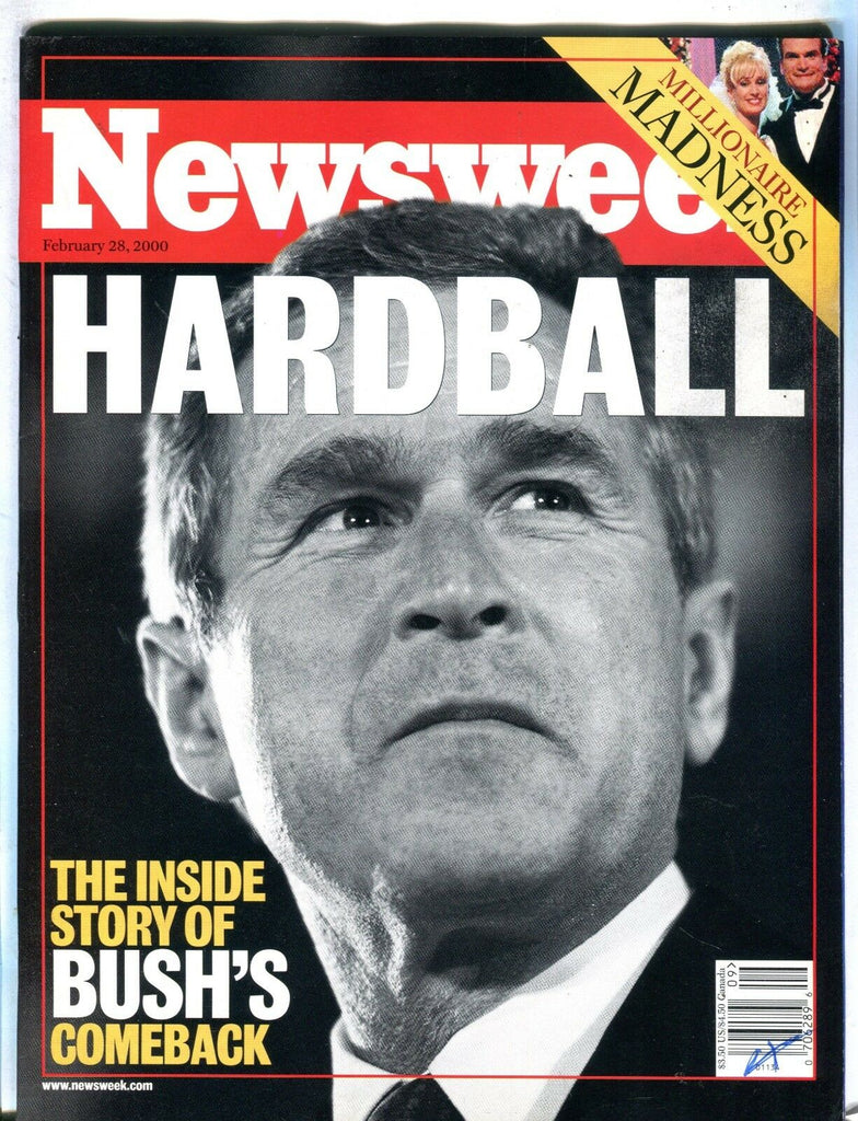 Newsweek Magazine February 28 2000 George Bush EX No ML 100316jhe