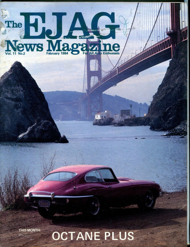 The EJAG News Magazine February 1984 Octane Plus VG No ML 051817nonjhe2